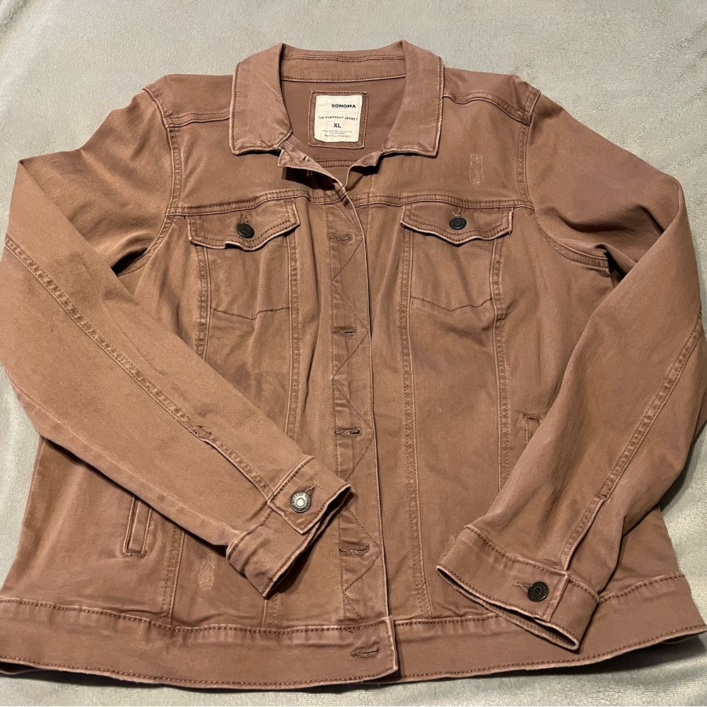 EUC - Maurices mauve colored jacket - XL